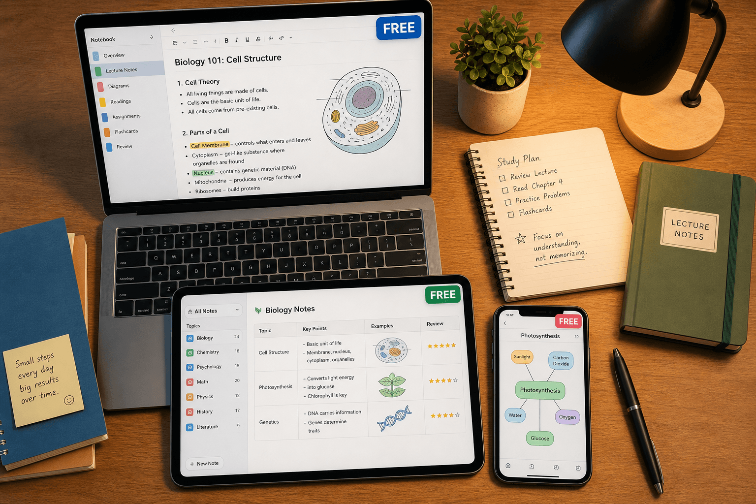 Best Free Note-Taking Apps for Students in 2026: OneNote vs. Notion vs. Obsidian vs. More