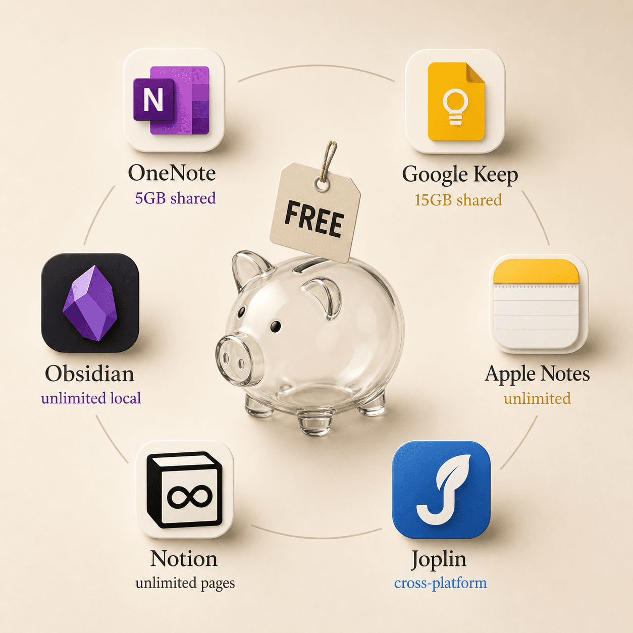 Free Note-Taking Apps 2026: Which Free Plans Actually Stay Free? A Transparency Report