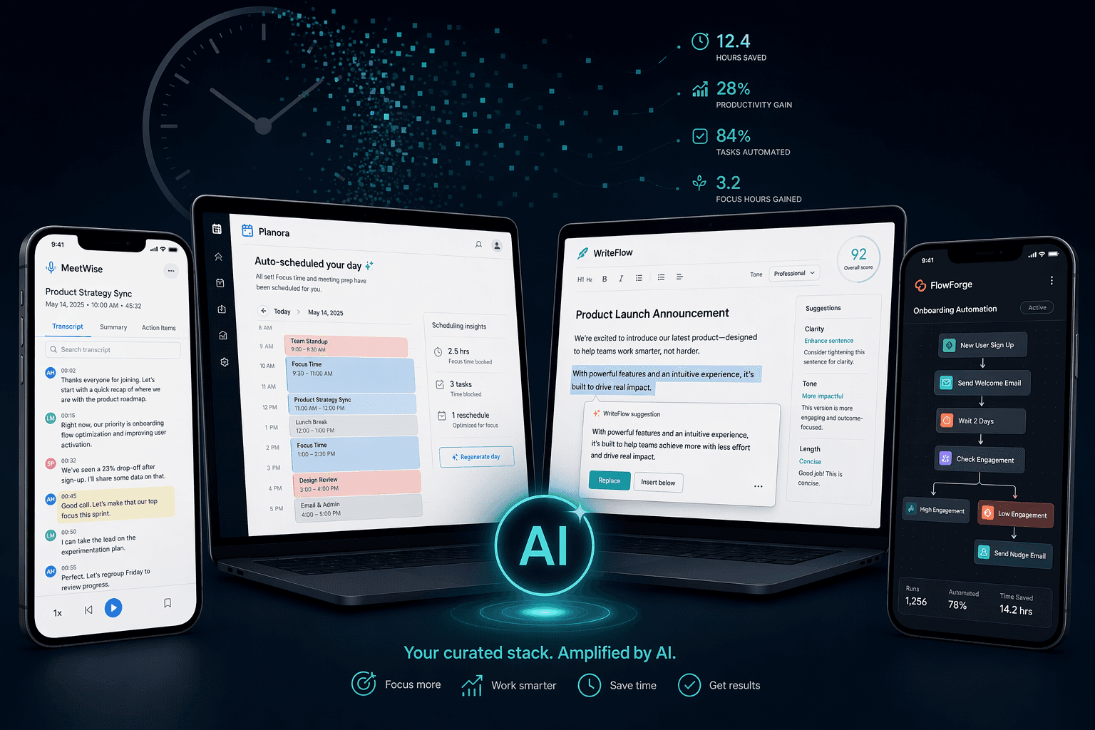 Best AI Productivity Apps in 2026: Ranked by Use Case (Meetings, Writing, Scheduling, Automation)