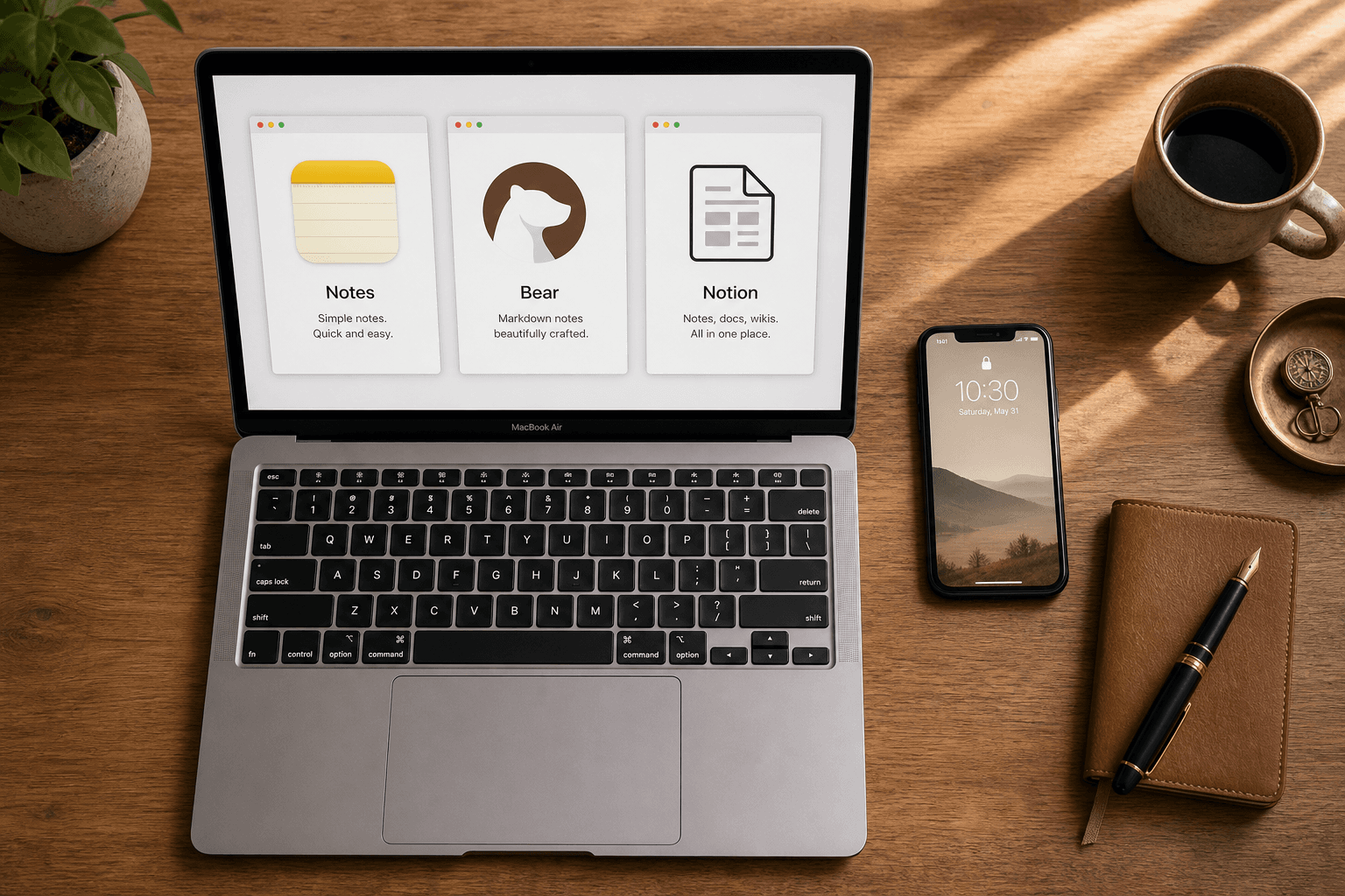 Apple Notes vs. Bear vs. Craft: Which Mac-Native Note App Is Right for You?