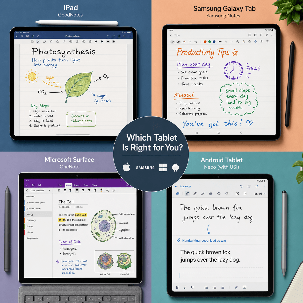 Best Note-Taking App with Stylus in 2026: Pick by Platform (iPad, Android, Windows)