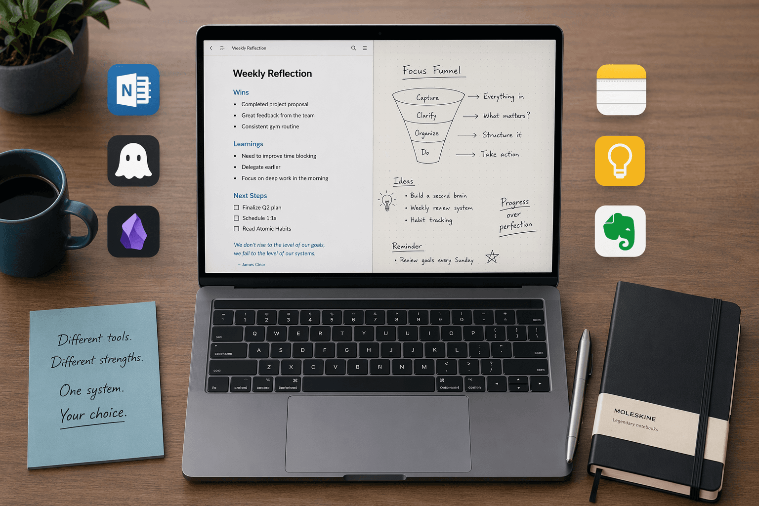 Best Note-Taking Apps for Laptop in 2026: A Head-to-Head Comparison by Use Case