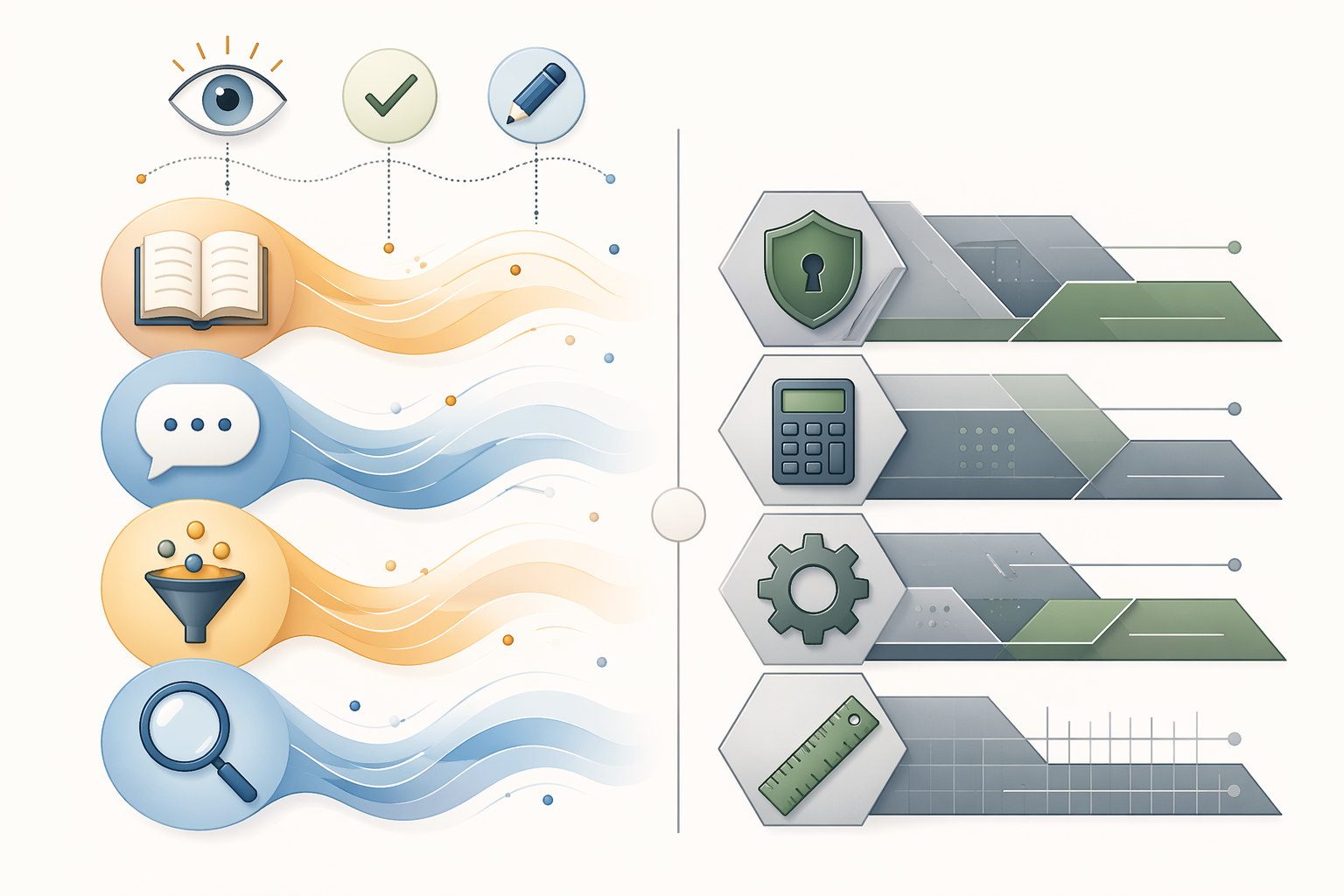Decision framework separating language-heavy AI agent workflows from precision-critical deterministic Zaps