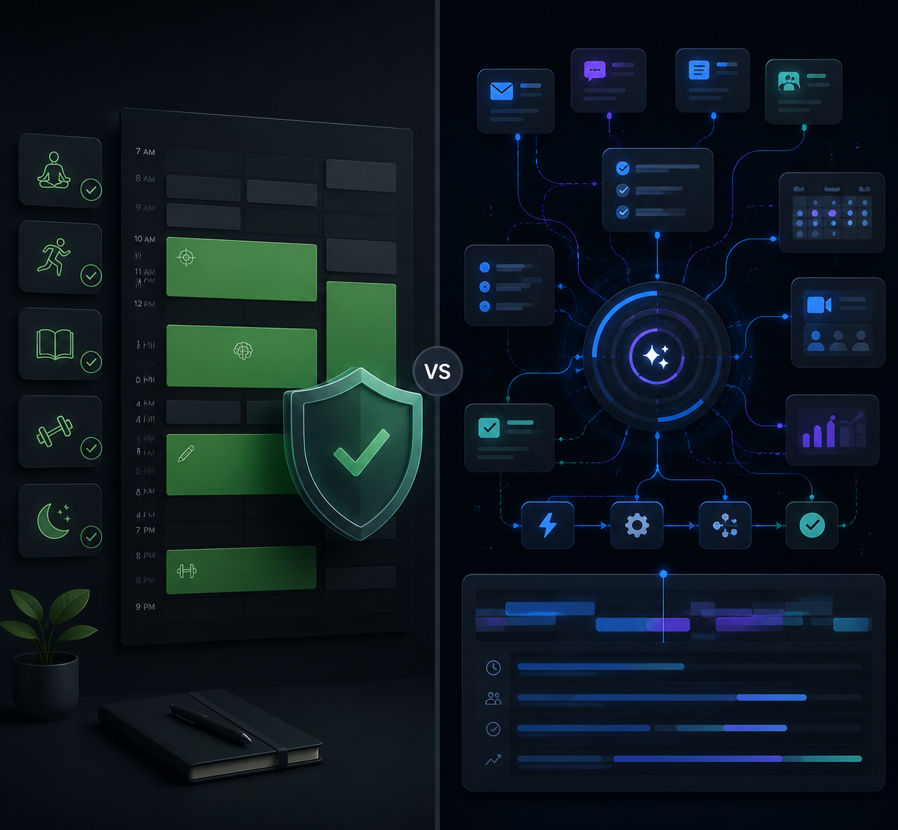 Reclaim AI vs Motion: Choosing Between Calendar Defense and Full Day Orchestration