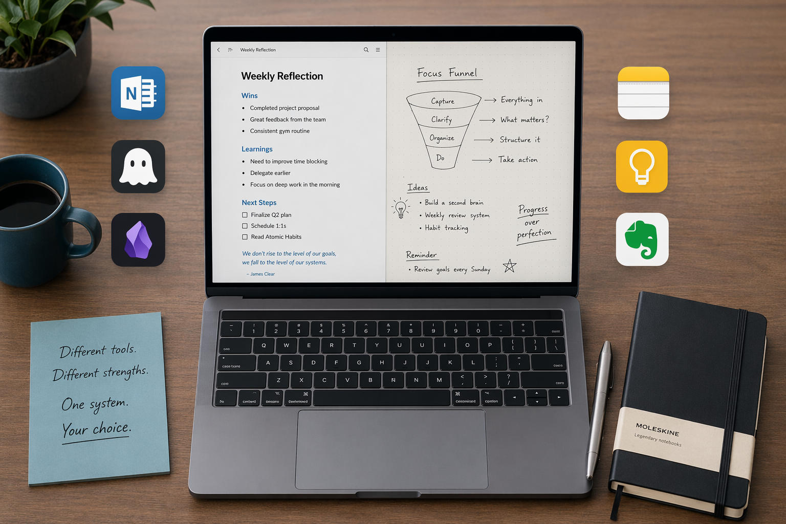Best Note-Taking Apps for Laptop in 2026: A Head-to-Head Comparison by Use Case